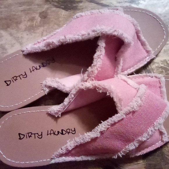 Dirty Laundry Shoes - Dirty Laundry Pink Sandals size 8.5